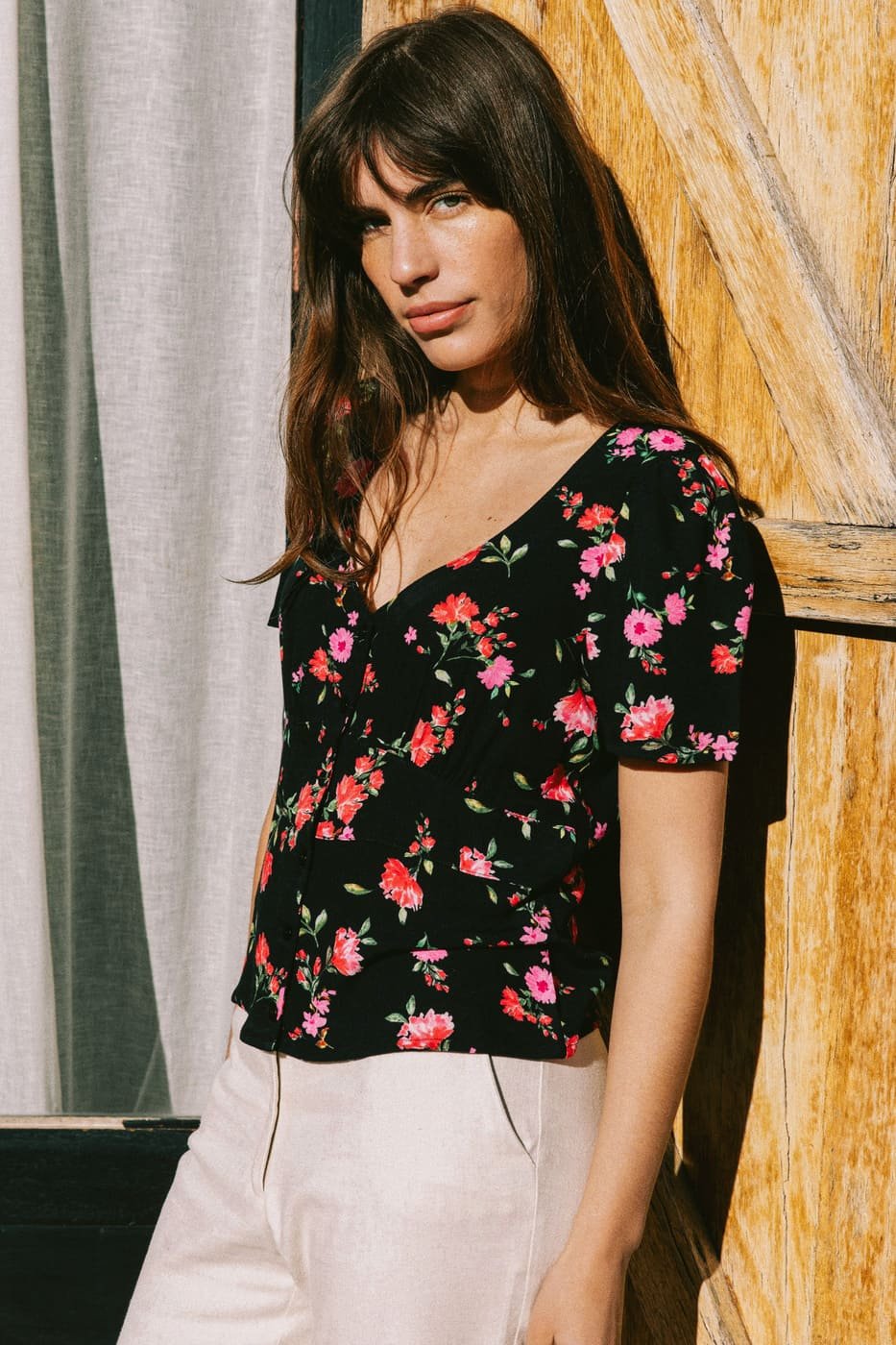 Althea Blouse Black