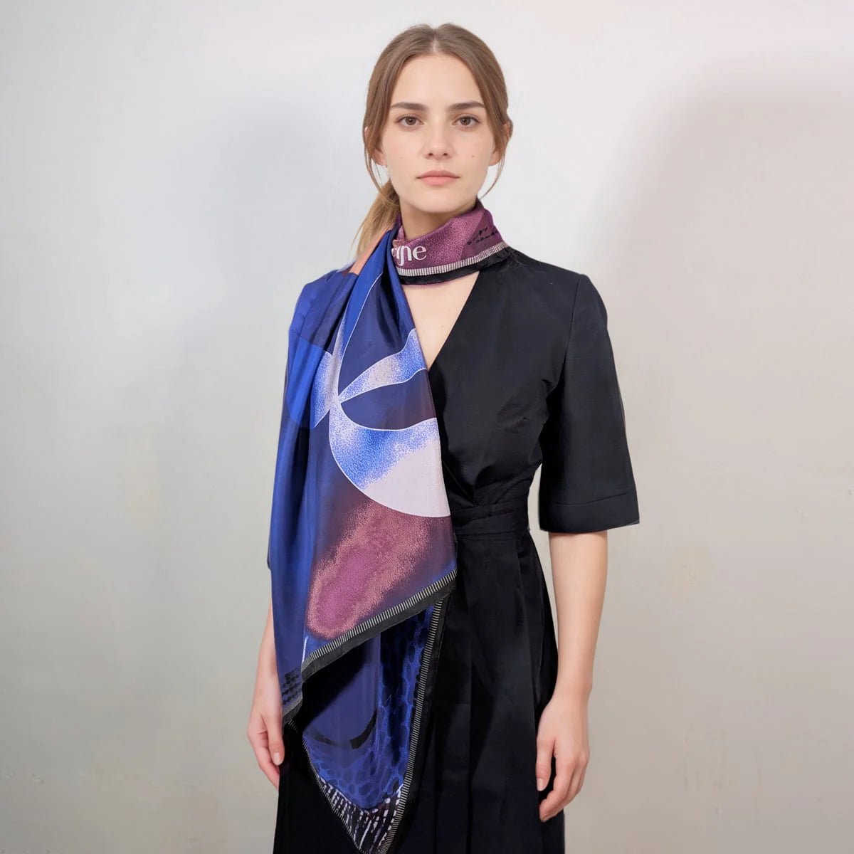 Into The Blue Scarf Blue