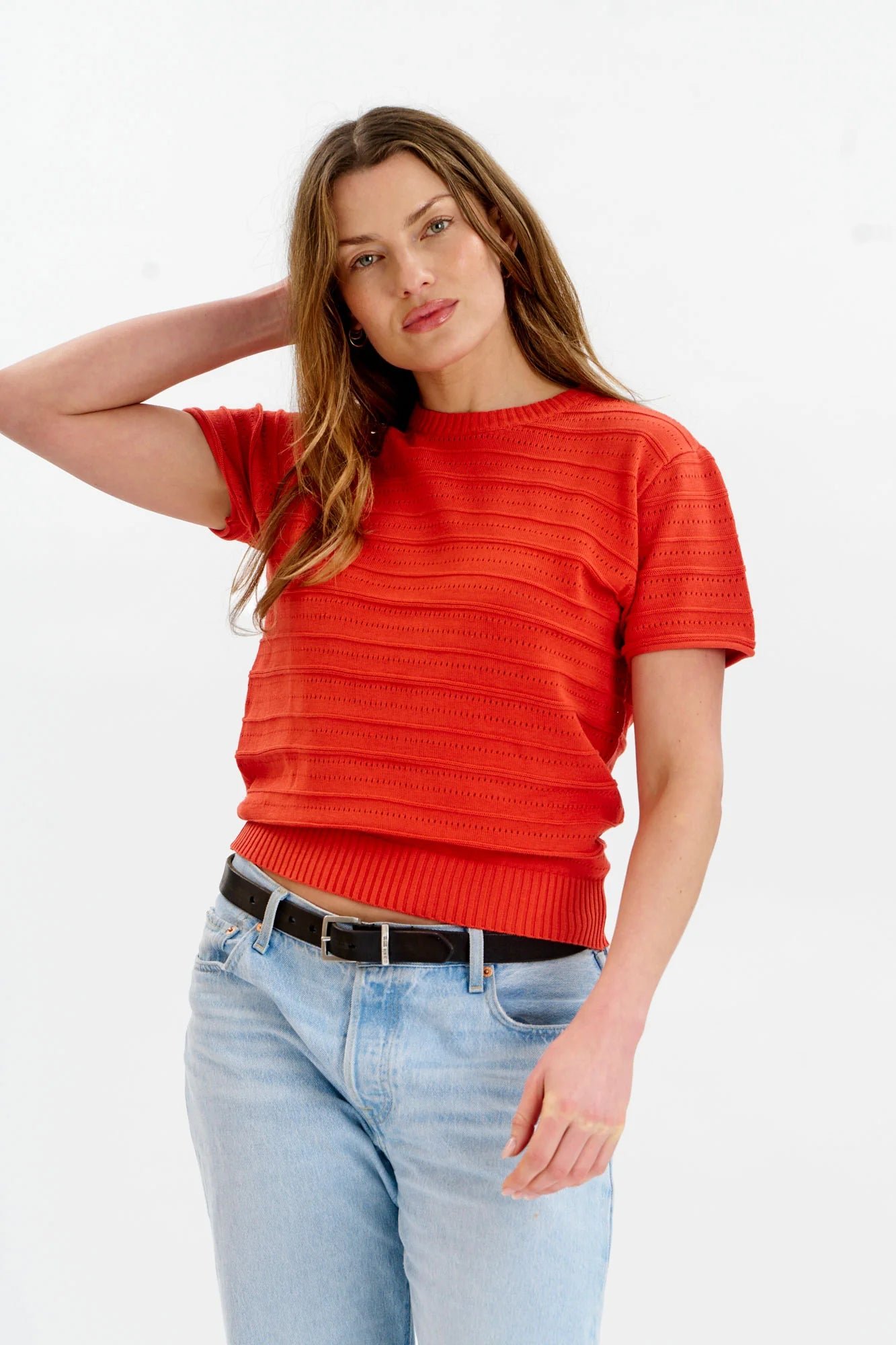 Posey Tee Red