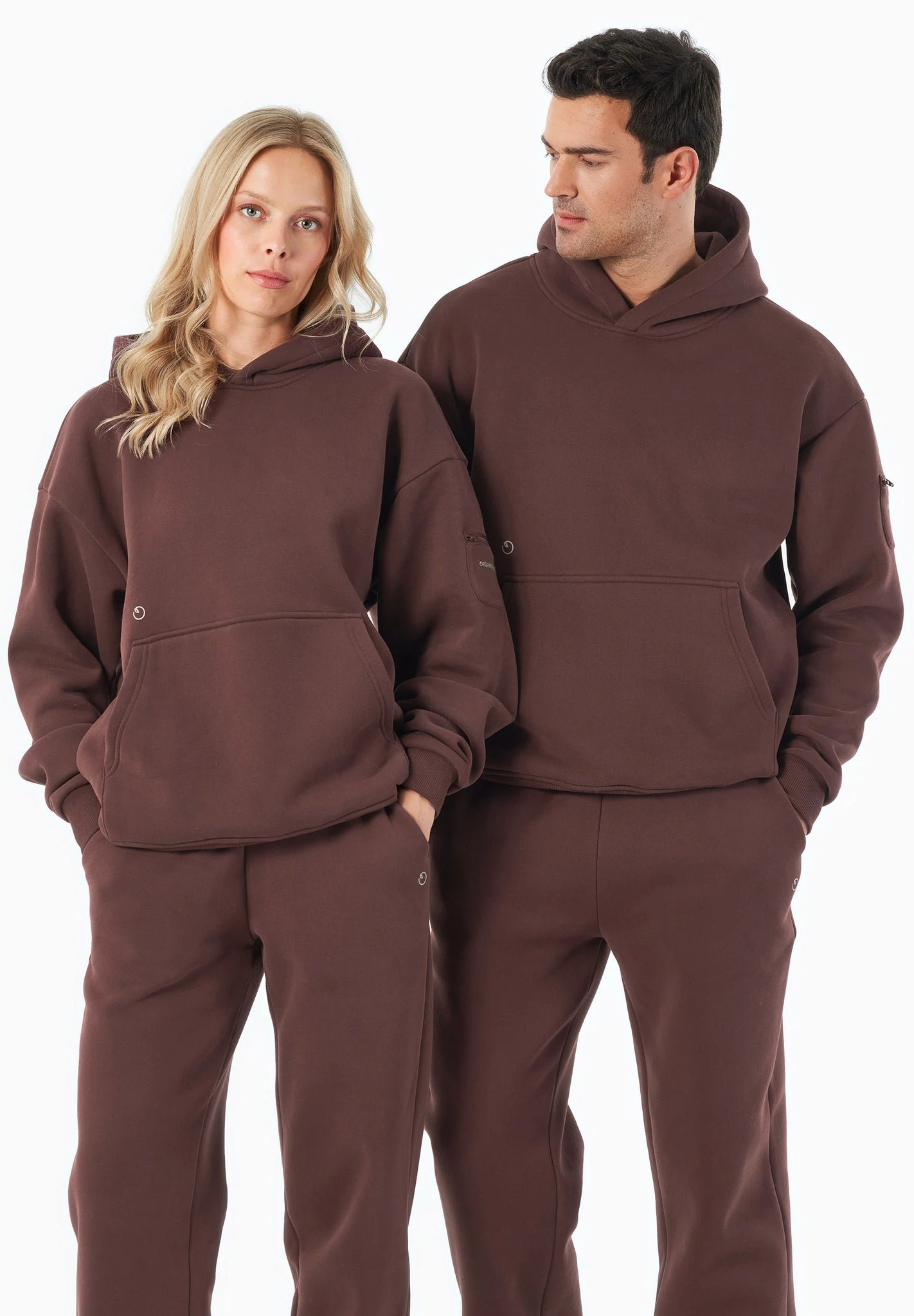Harvinn Hoodie Bitter Chocolate Brown