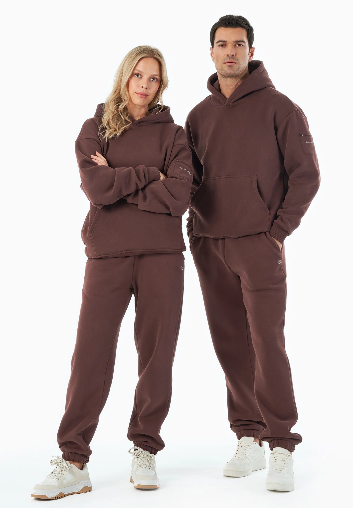 Parkerr Sweatpants Bitter Chocolate Brown