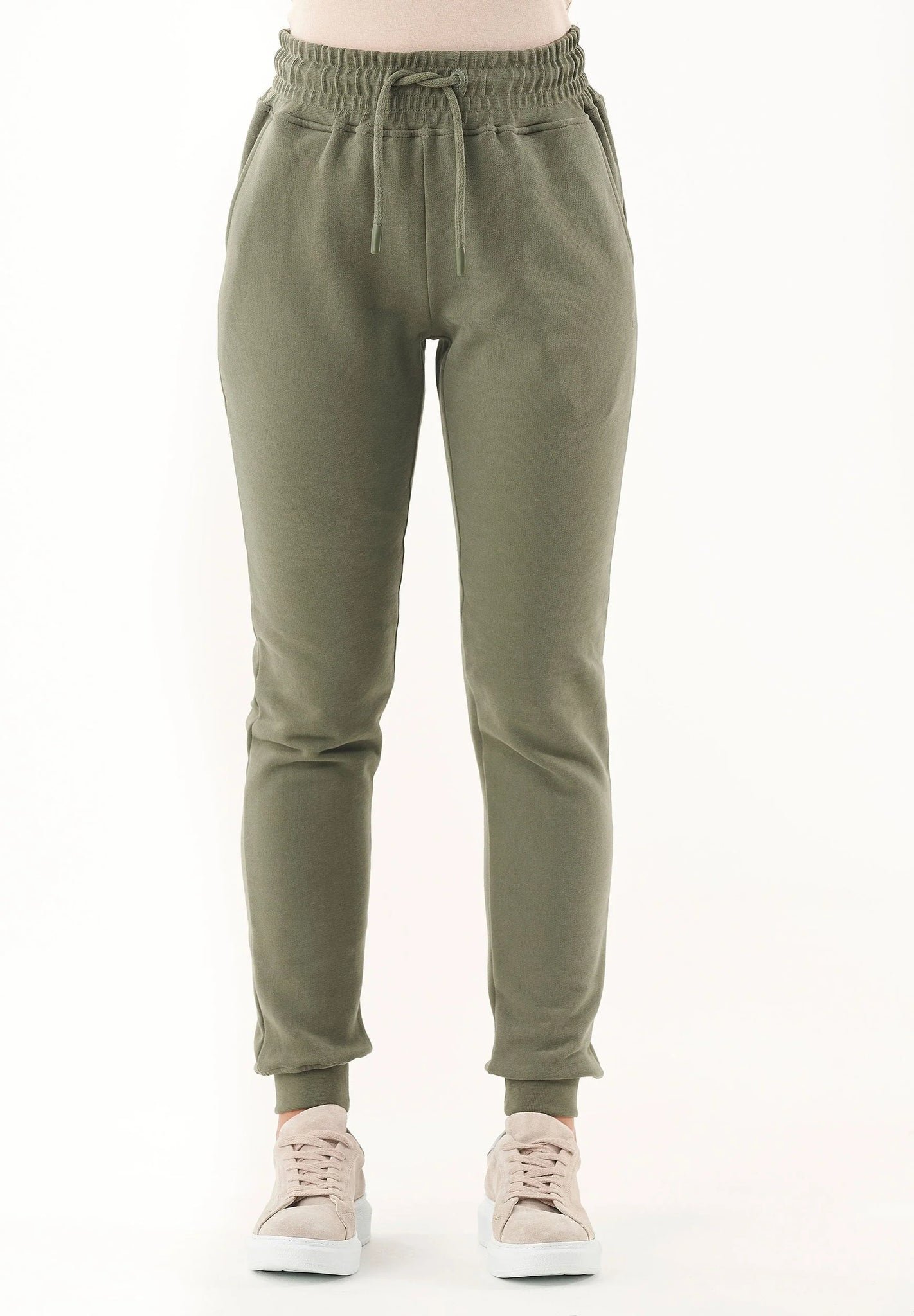Soft Touch Sweatpants Mid Olive Green
