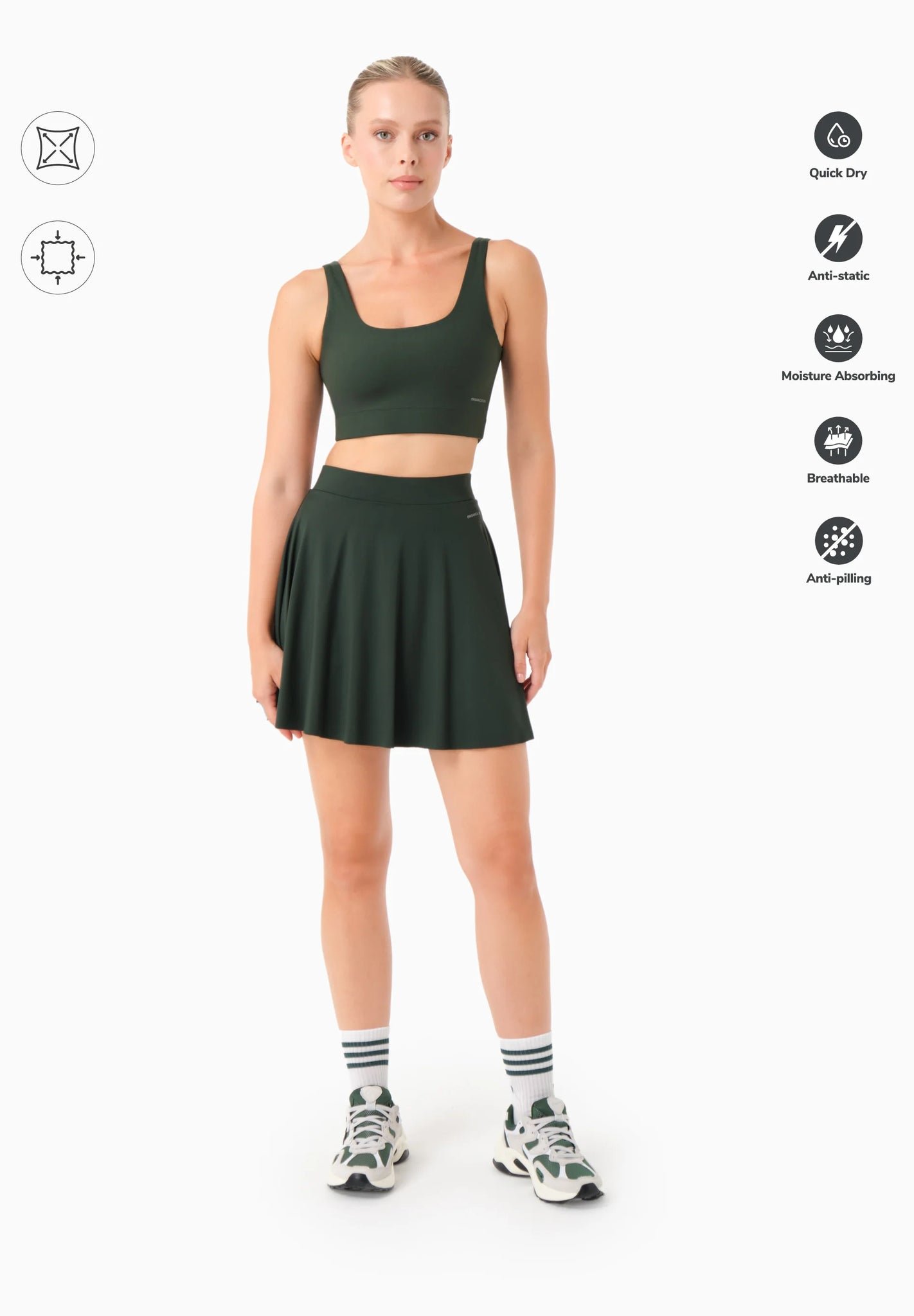 Summer Sport Skirt Amazonas Green