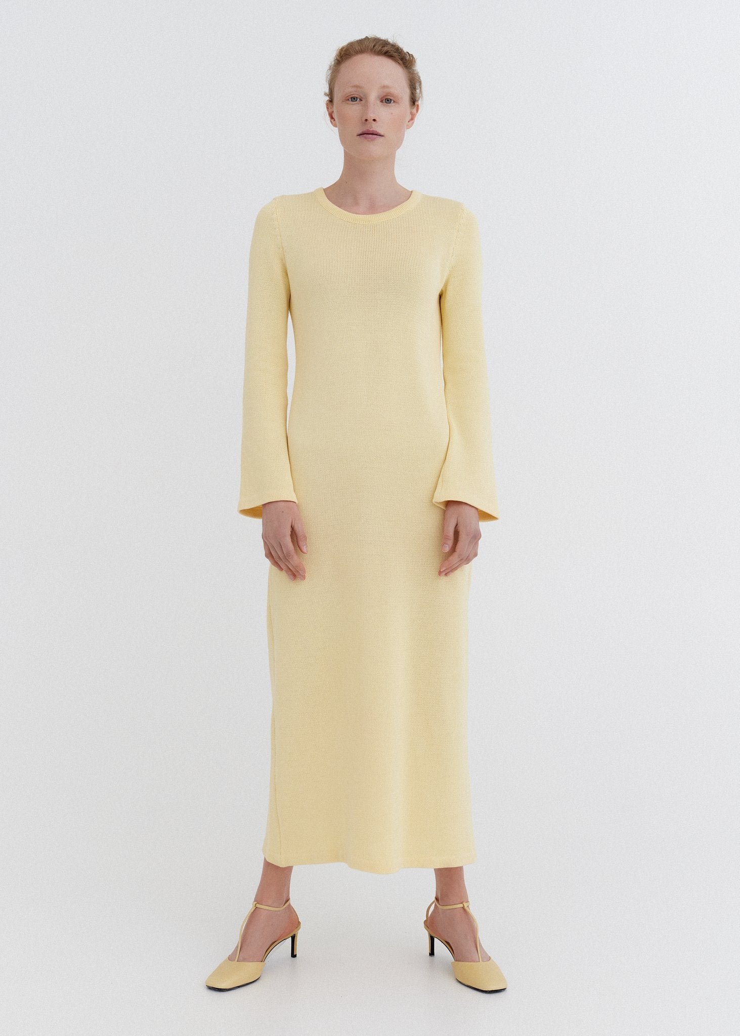 Knitted Cotton Maxi Dress Sun