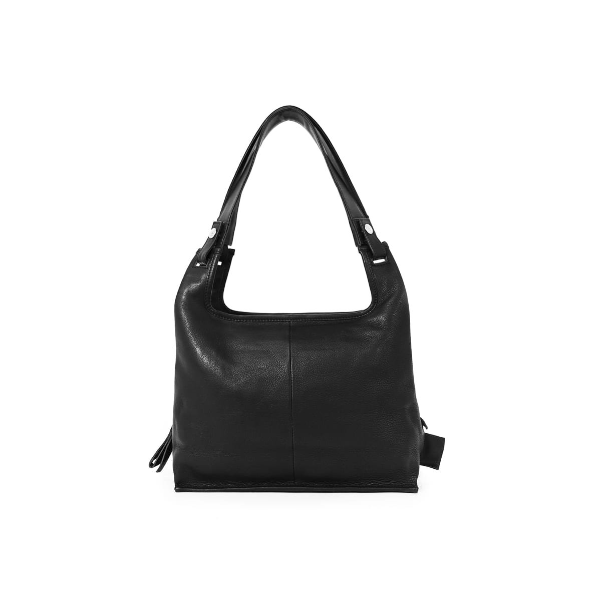 Eco Supermarket Bag Medium Black (poistoaukko)