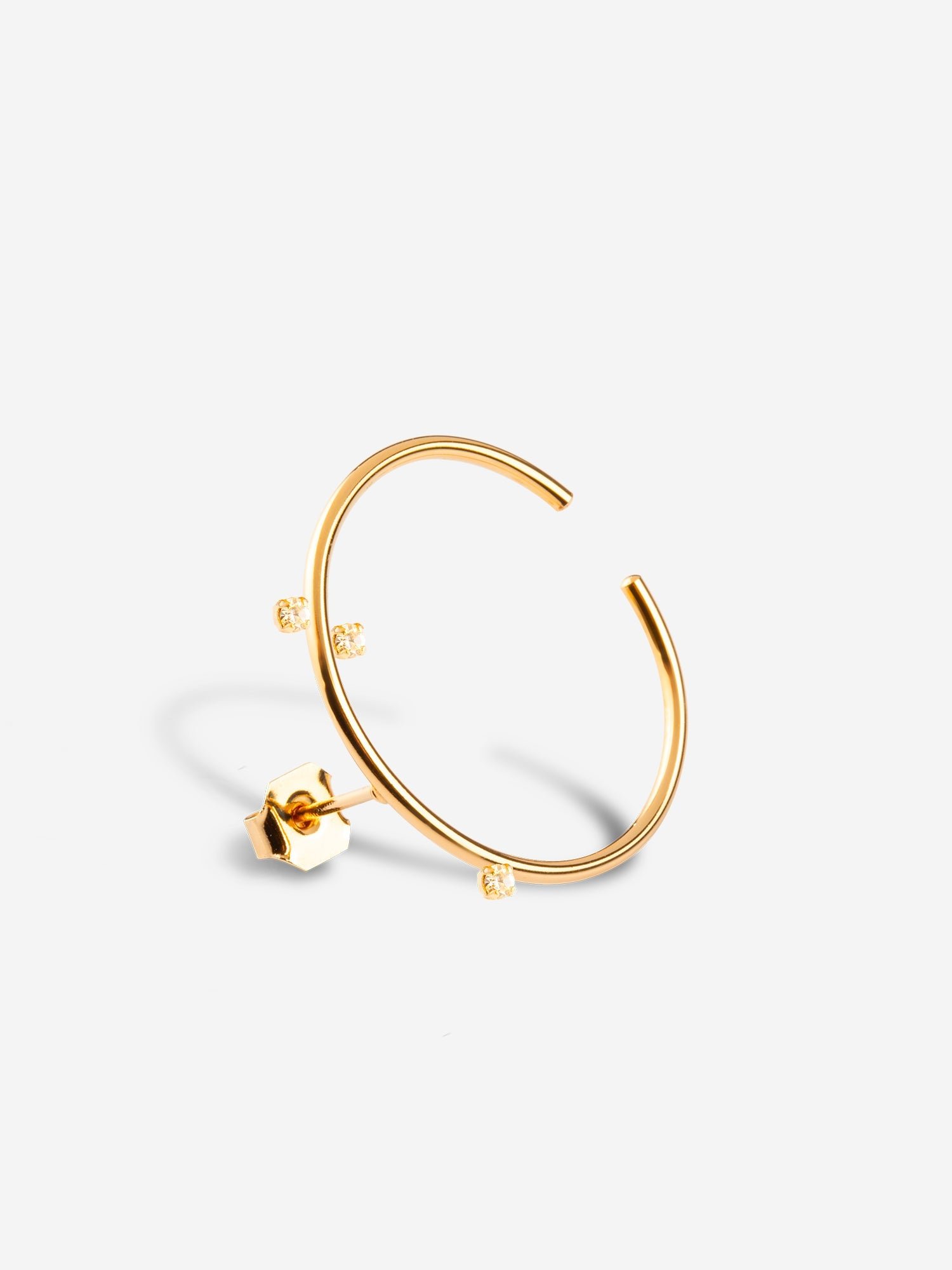 Marceau Single Earring Champagne