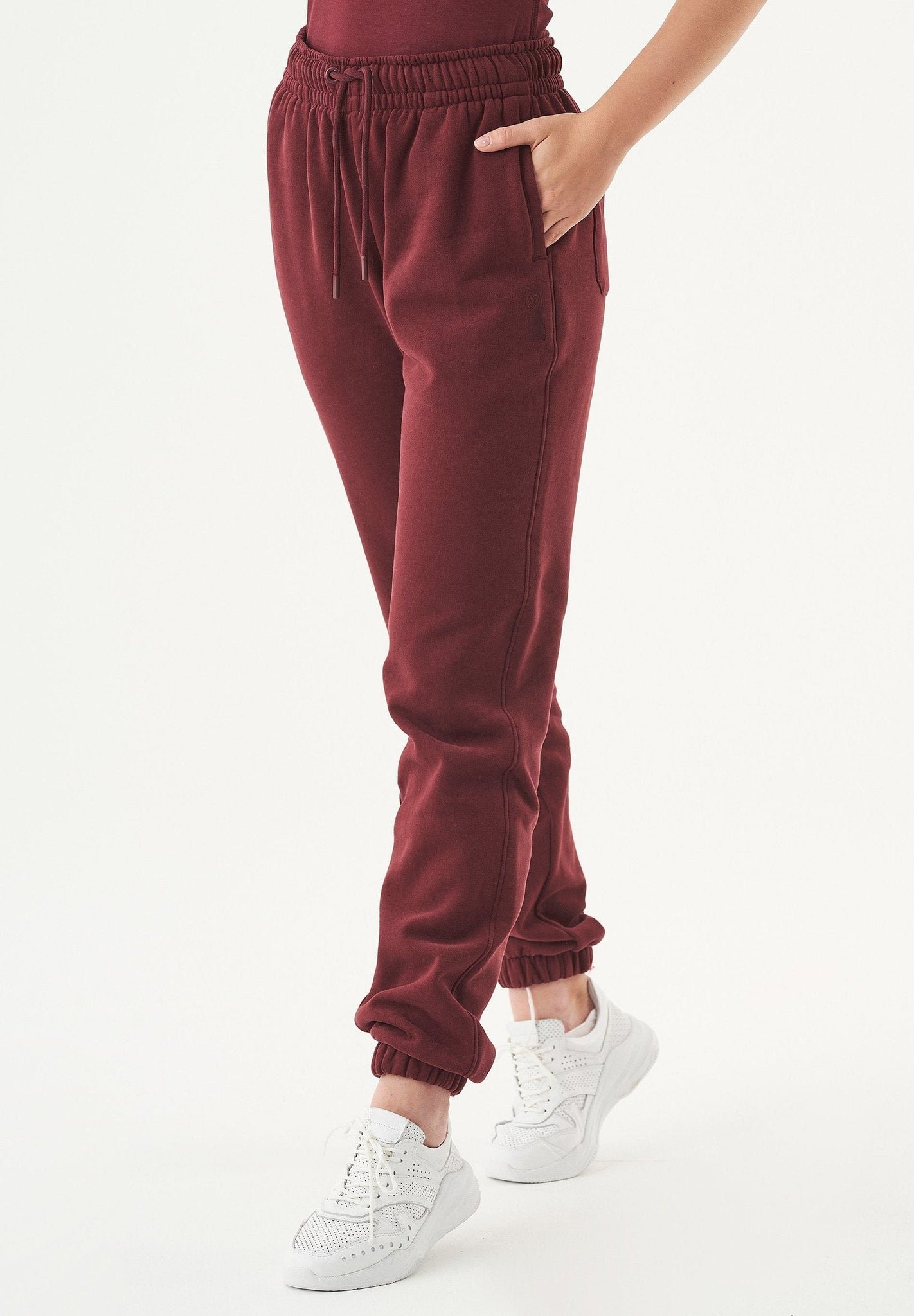 Peri Soft Touch Organic Cotton Sweatpants Bordeaux