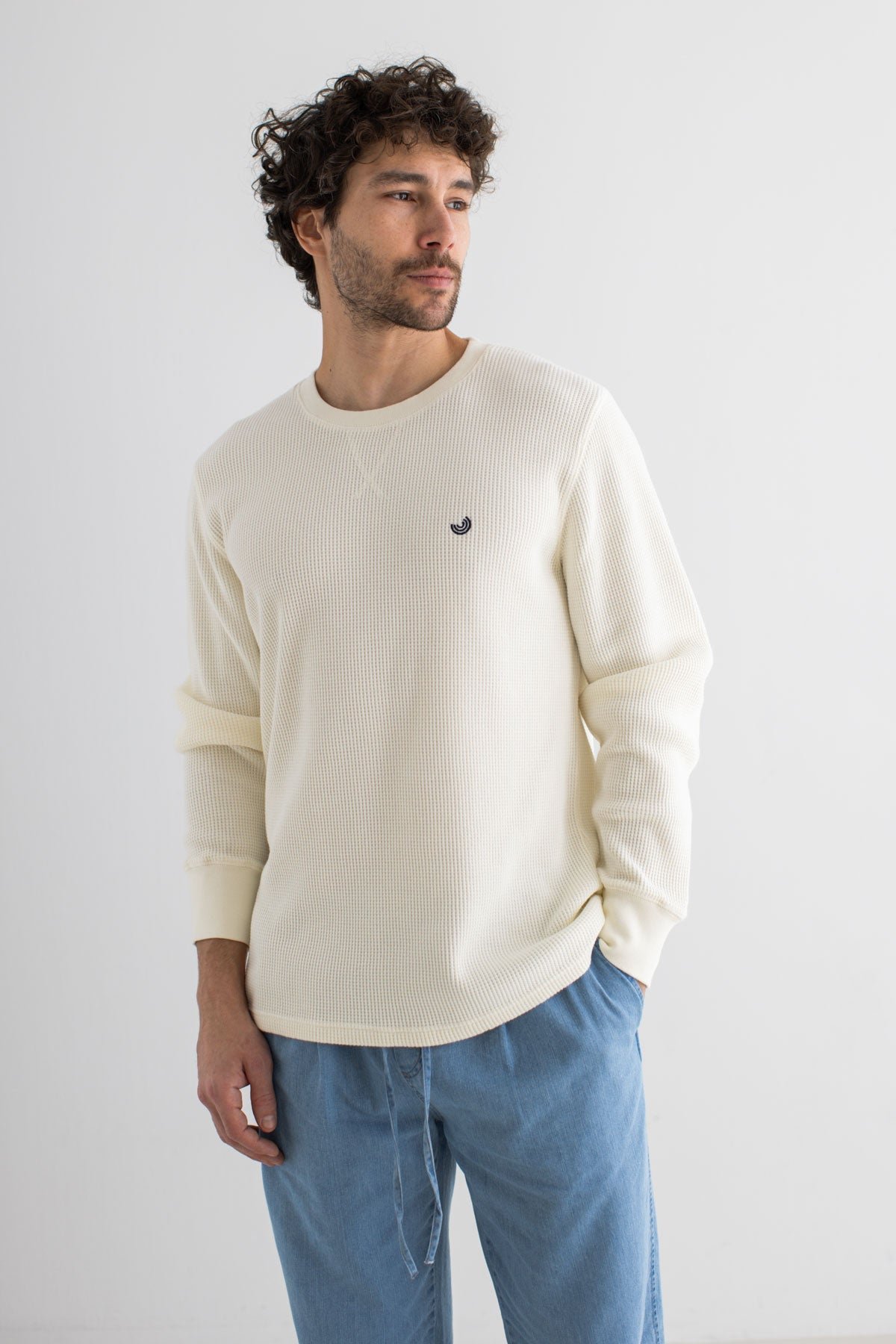 Vatulele Sweatshirt Ecru White