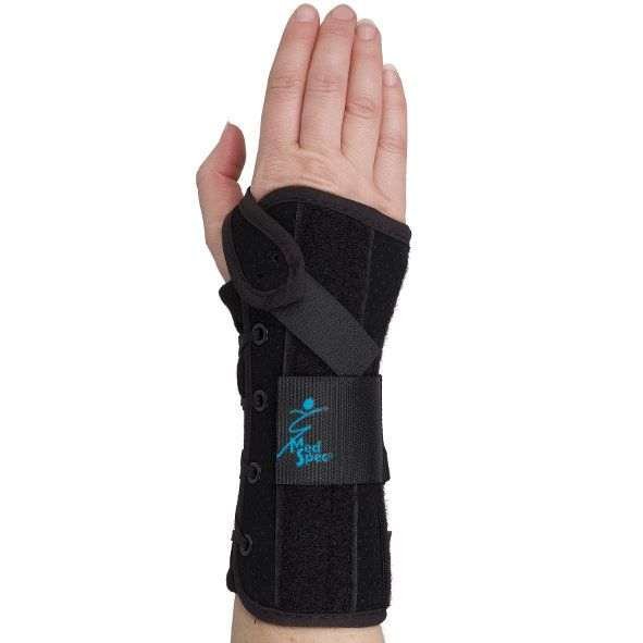 Med Spec 28571 Wrist lacer rannetuki, lyhyt, S, vasen S / Vasen