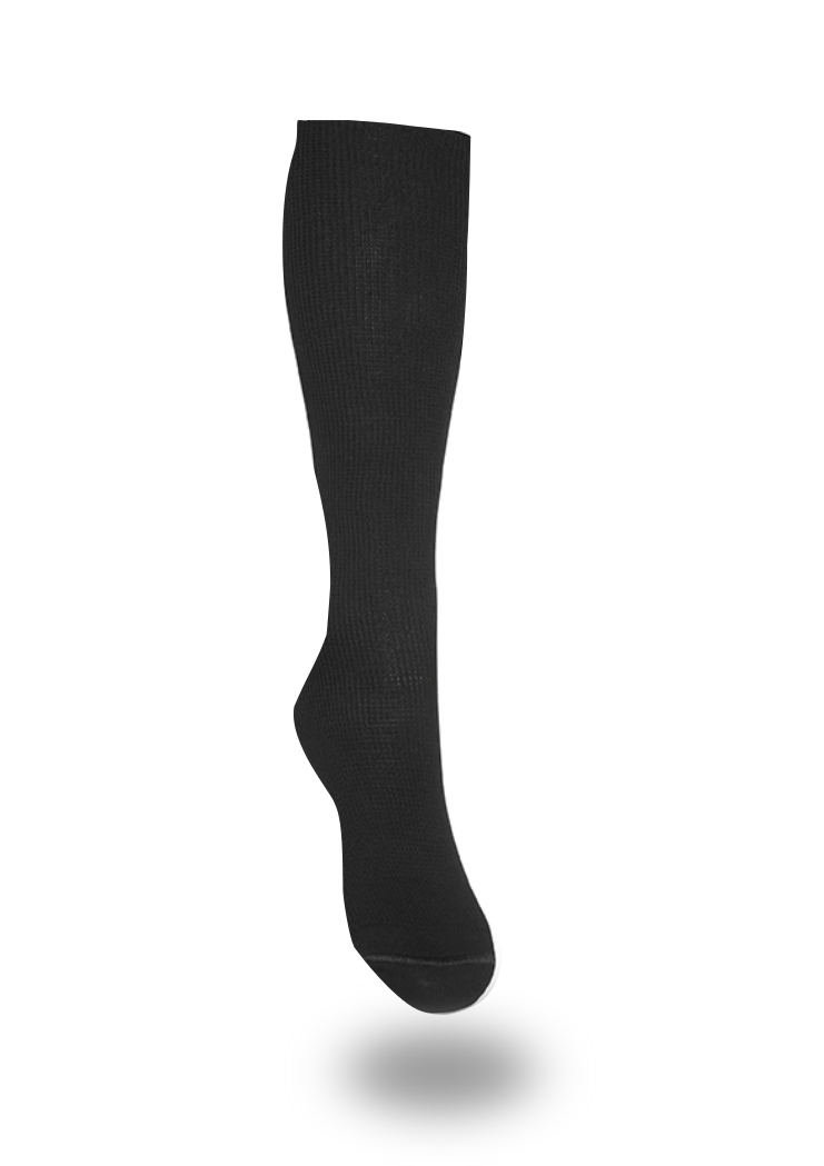 Medisox Comfort tukisukat, normaali leveys, musta, koko 36-37 Musta / koko 36-37