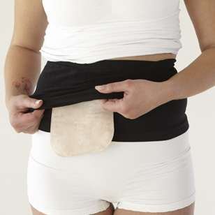 Nordicare 50217 Stomifix avannetukiliivi, 3 kpl, musta, koko M/L M/L