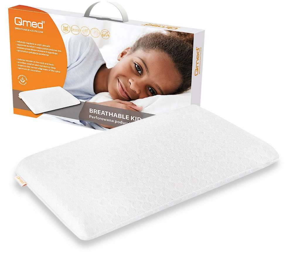 Qmed Breathable Kid Pillow lasten memory foam tyyny