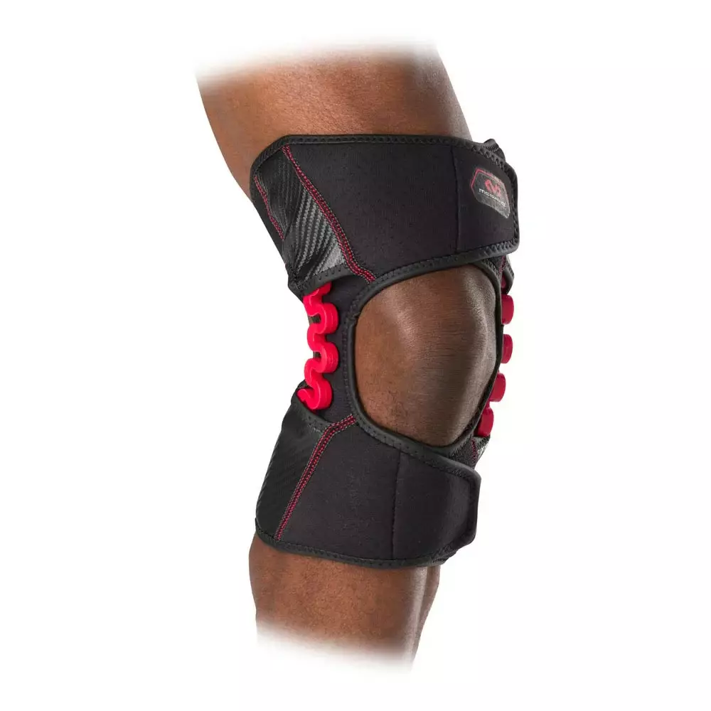 McDavid 30590 NRG Knee Wrap w/ Spring Hinge Easy-On polvituki, koko L L