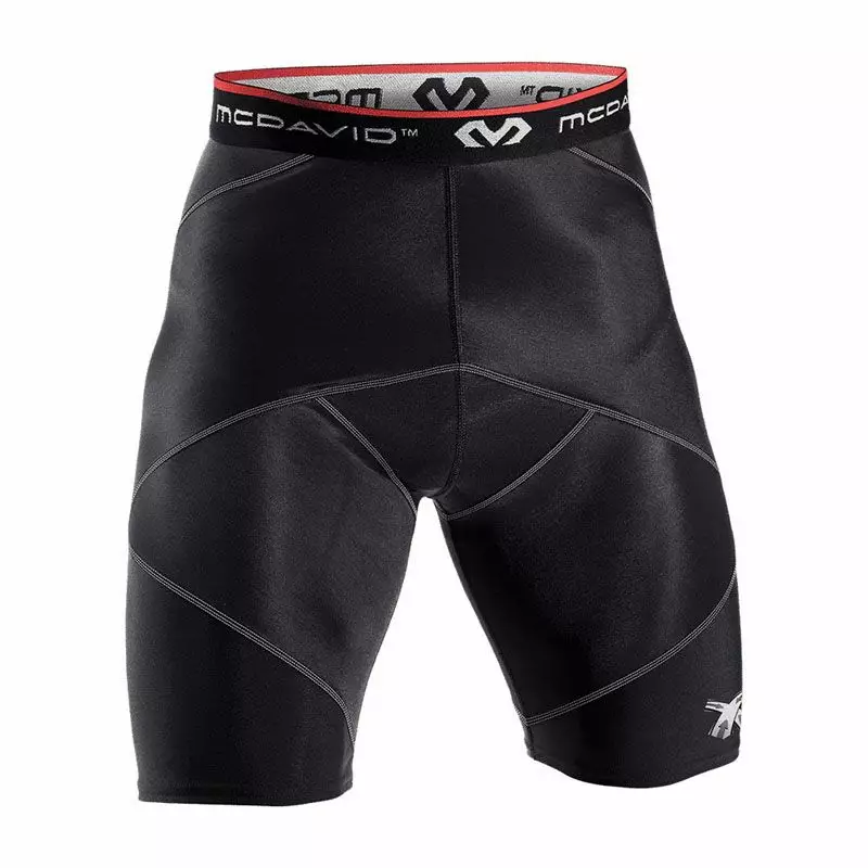 McDavid 8200 Cross Compression Shorts With Hip Spica -kompressioshortsit, koko M M