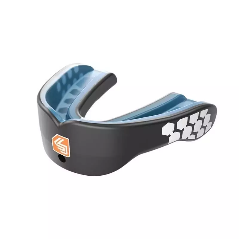 Shock Doctor 6900 Gel Max Power hammassuojat, carbon, aikuisten koko Aikuisten / Carbon