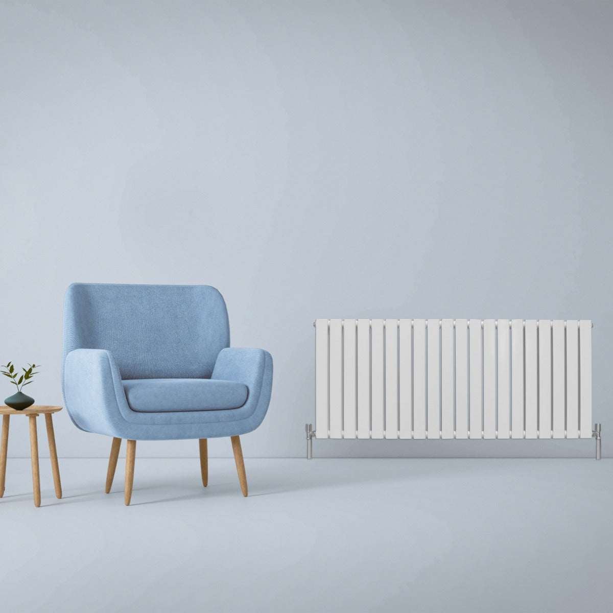 Design-litteät patterit, kiiltävän valkoiset, 600 mm x 1400 mm