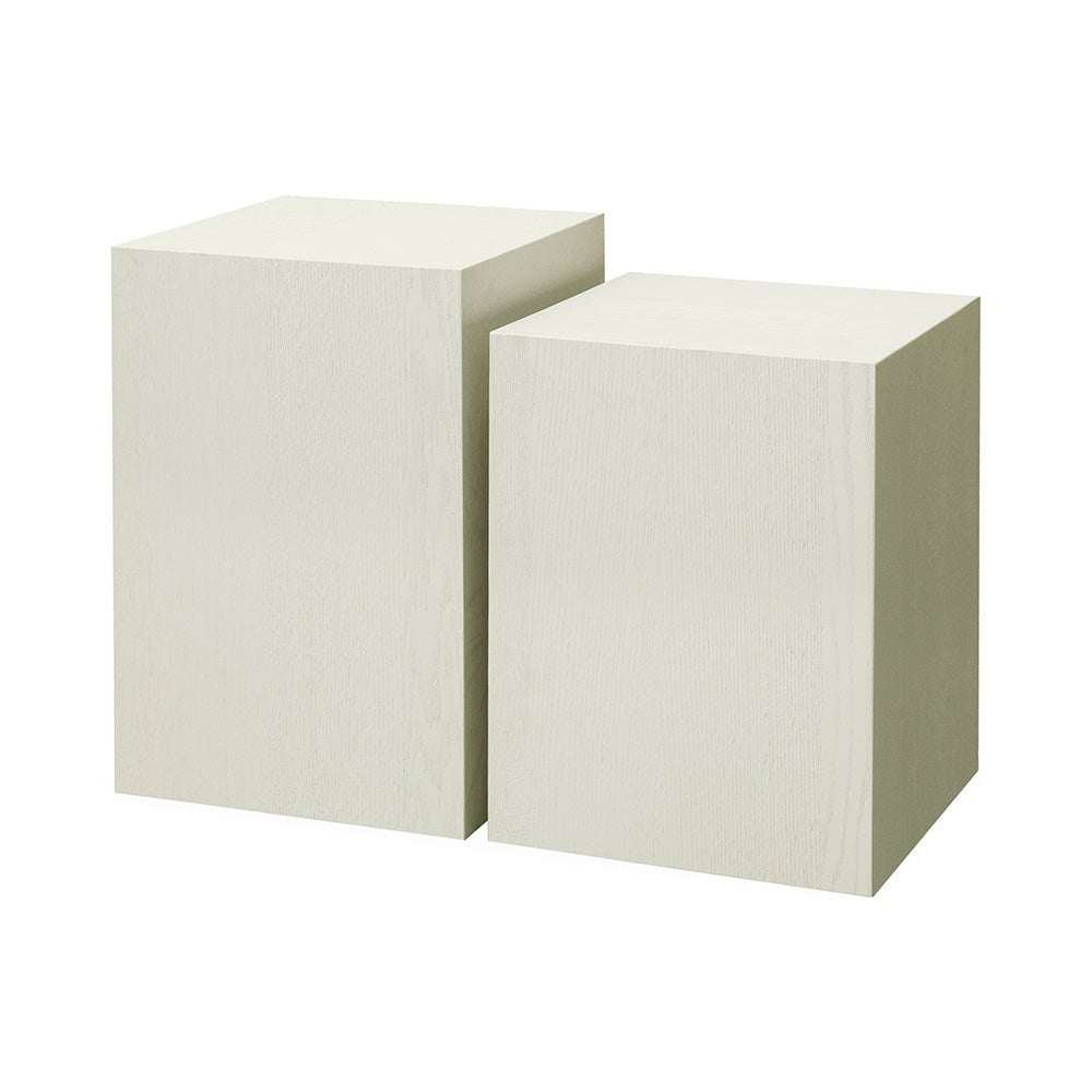 Artwood, TRENT 2-pack sivupöytä-Ivory sumu