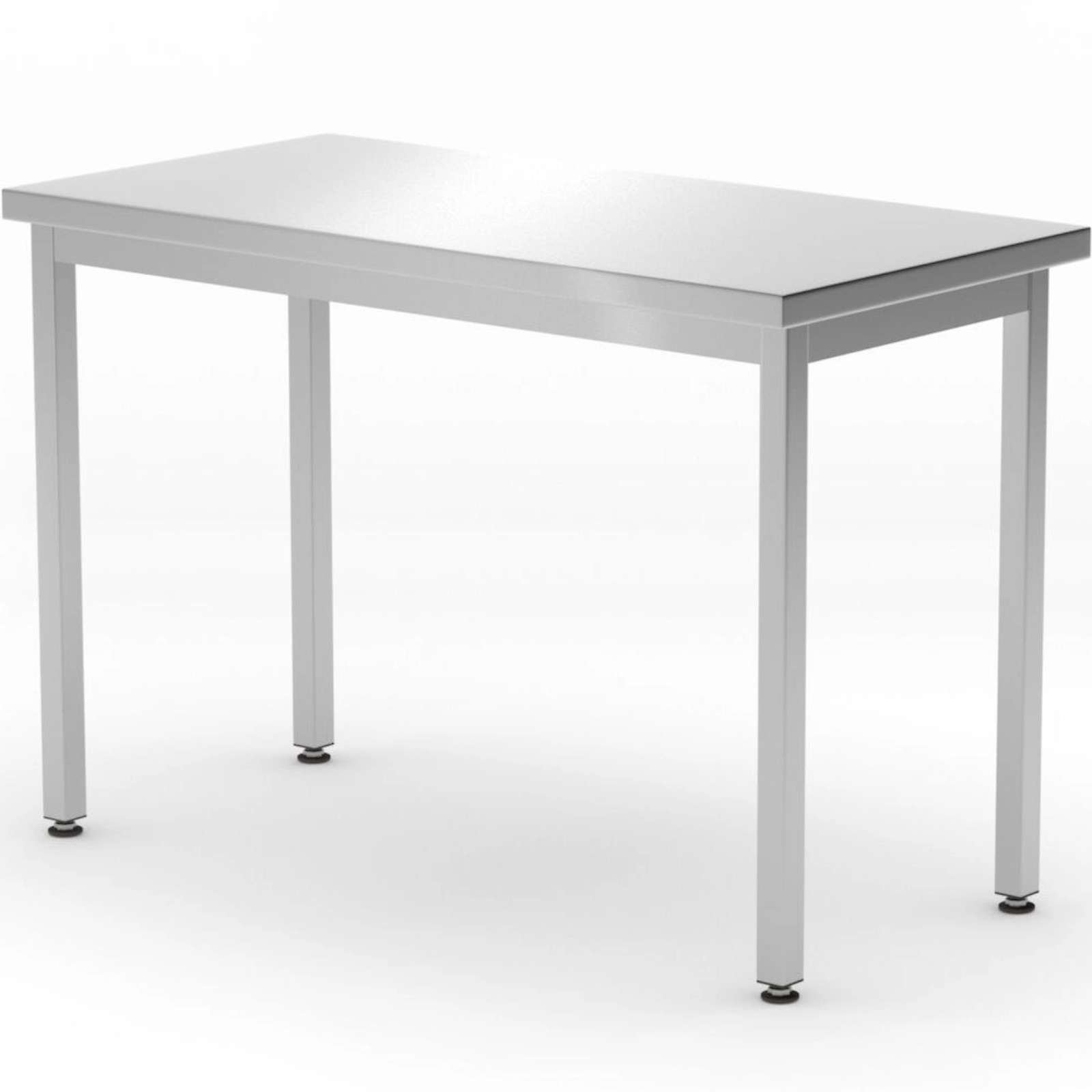 Budget Line -keittiön keskipöytä teräksestä 1200 x 600 x 850 mm - Hendi 817087