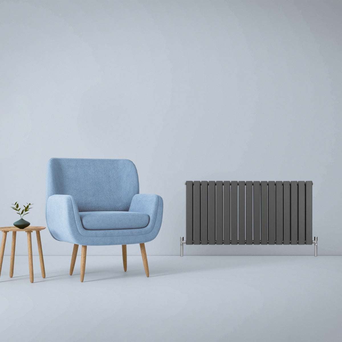 Design-litteät patterit antrasiitinharmaat 600 mm x 1190 mm