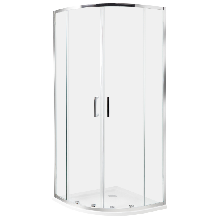 Suihkunurkka JUKATAN 80 x 80 x 185 cm Hopea