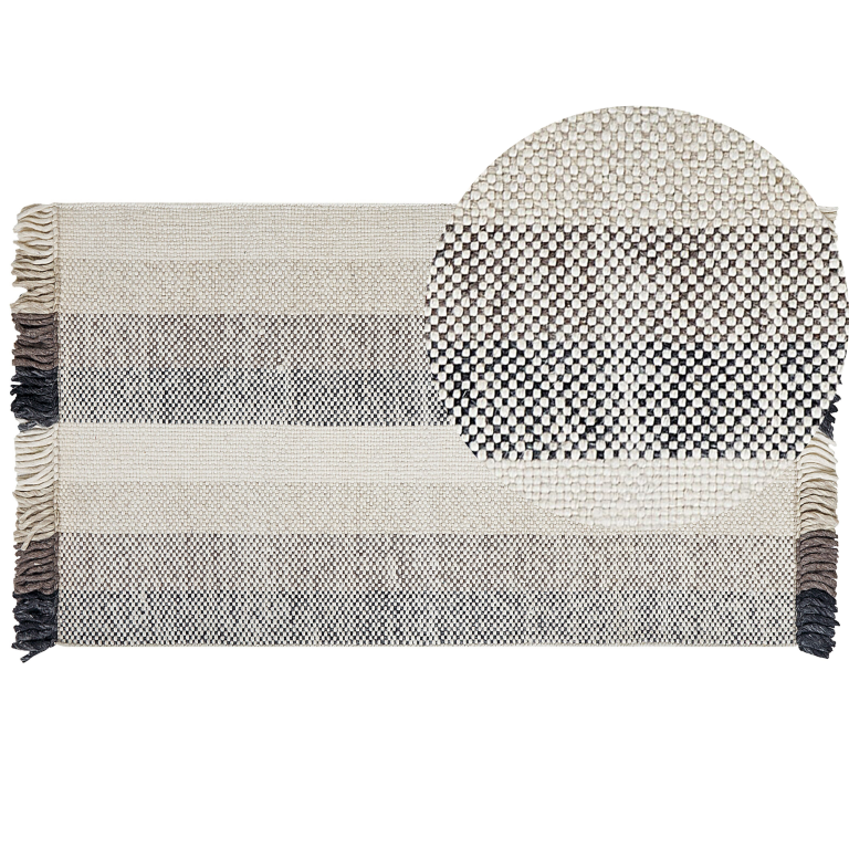 Matto EMIRLER Valkoinen 80 x 150 cm villa