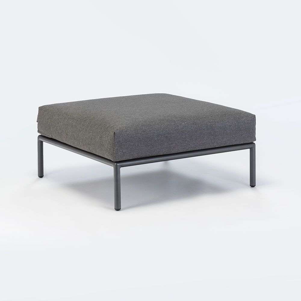 Houe, Level jalkatuki 81x81 cm harmaa alumiini