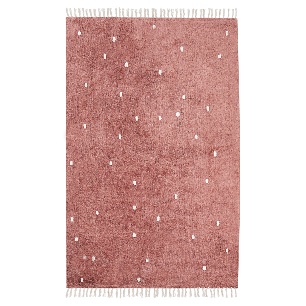 Matto ASTAF Vaalea punainen 140 x 200 cm puuvilla
