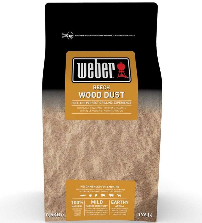 Weber, Savustuspuru pyökki kylmäsavustus 0,5 kg Weber