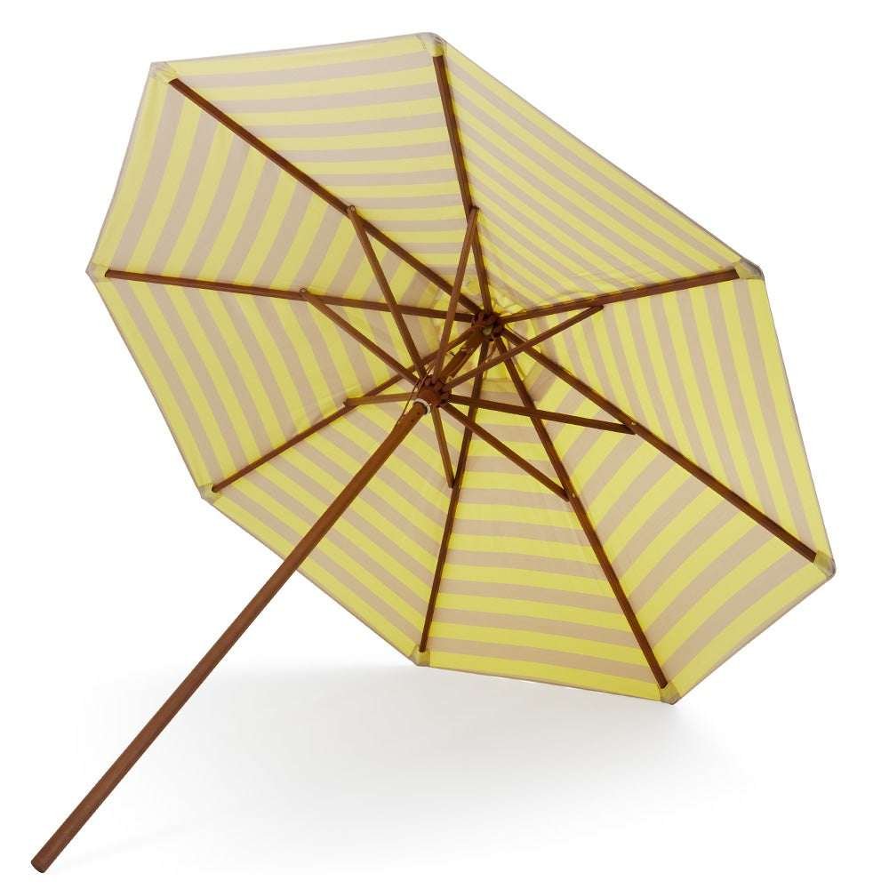 Skagerak, Messina Aurinkovarjo Ø300 Lemon/Sand Stripe