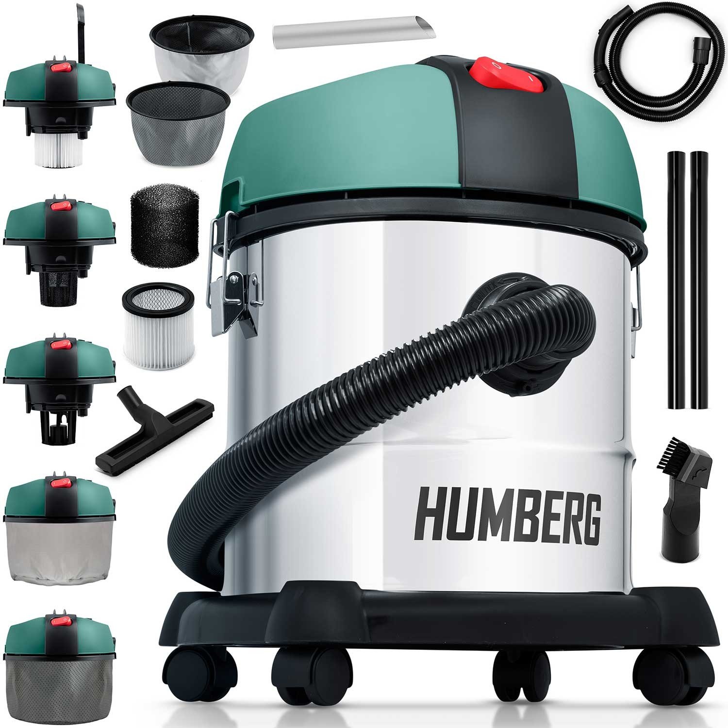 Teollisuusimuri 20L 1200W HM-400