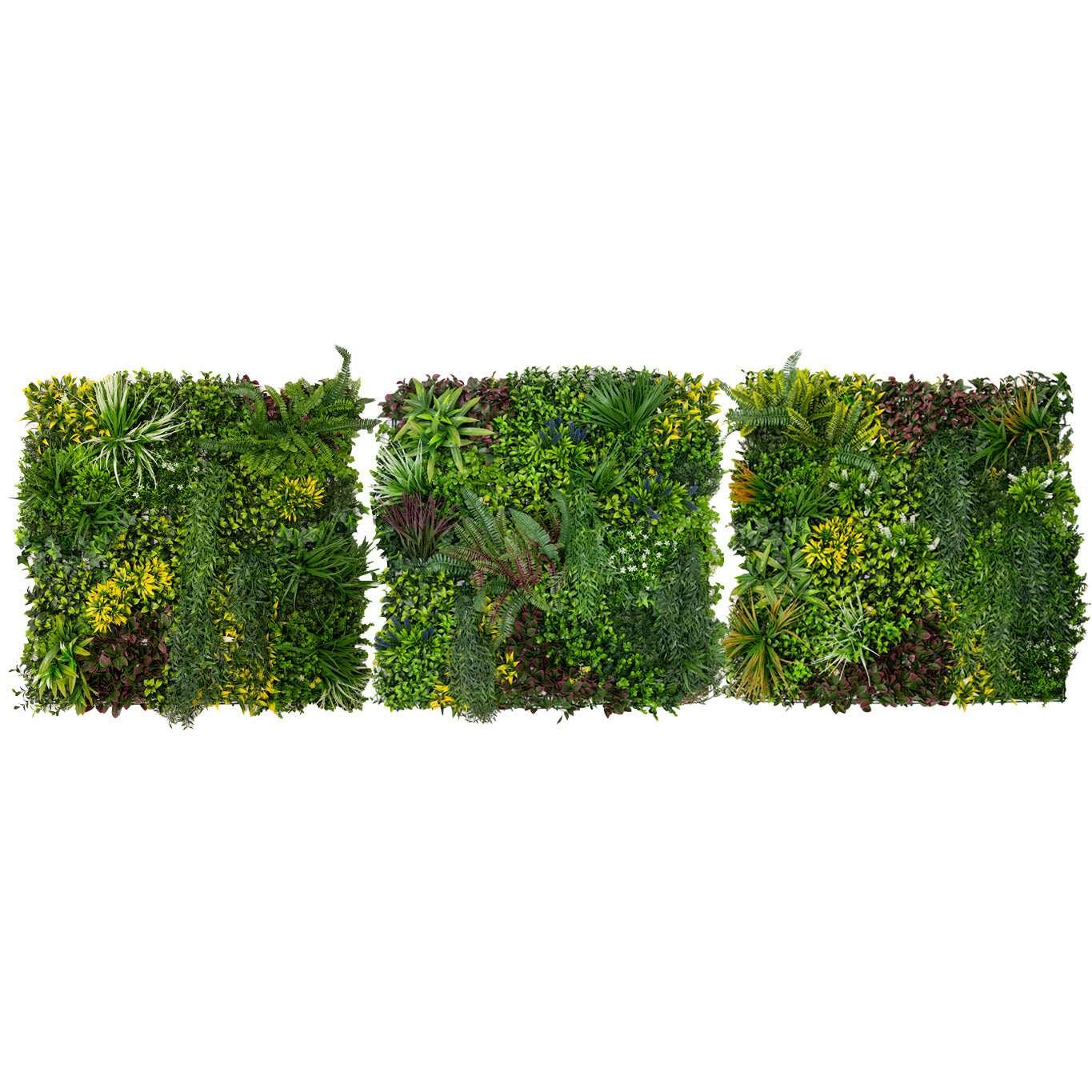 Cassia-keinotekoinen seinälaatta x 3 - 100 cm x 100 cm