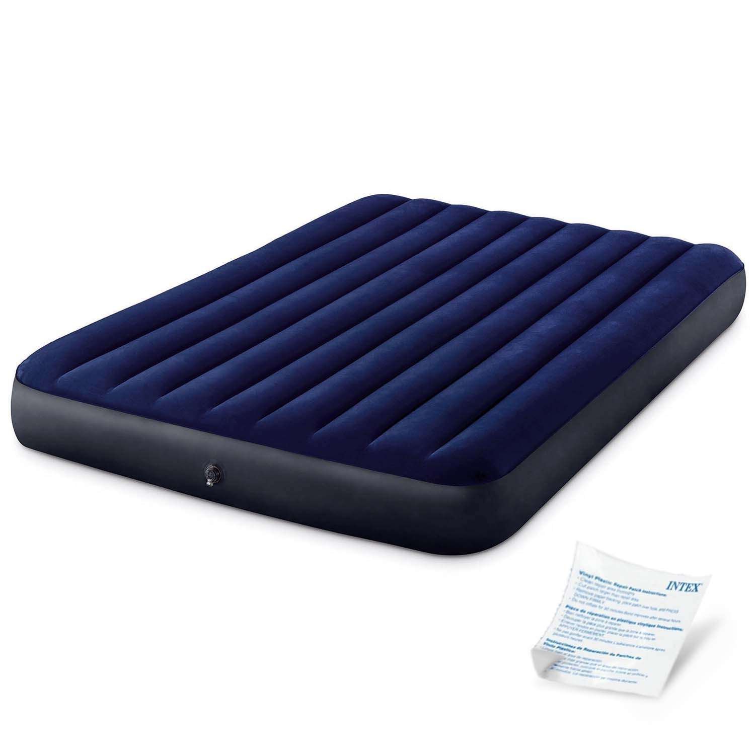 Ilmatäytteinen patja 203x152x25 cm kaksinkertainen INTEX 64759