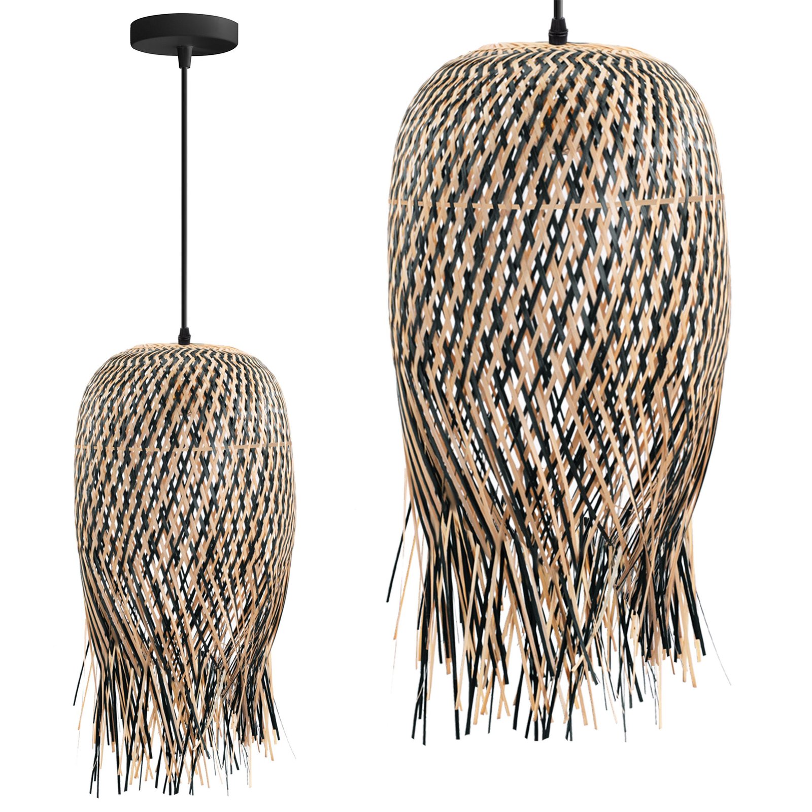 TOOLIGHT riippuva kattovalaisin APP1327-1CP beige, 40x40x60cm