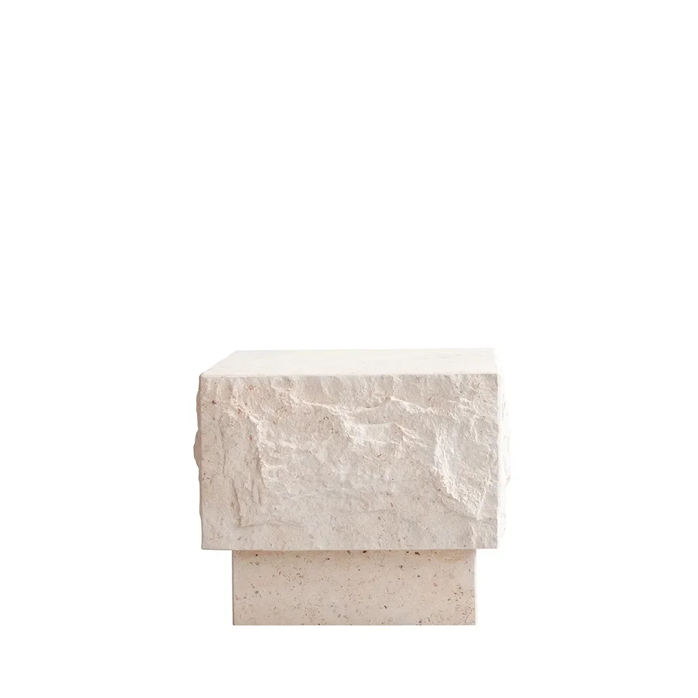 101 Copenhagen, Temple-sohvapöytä, matala - Limestone