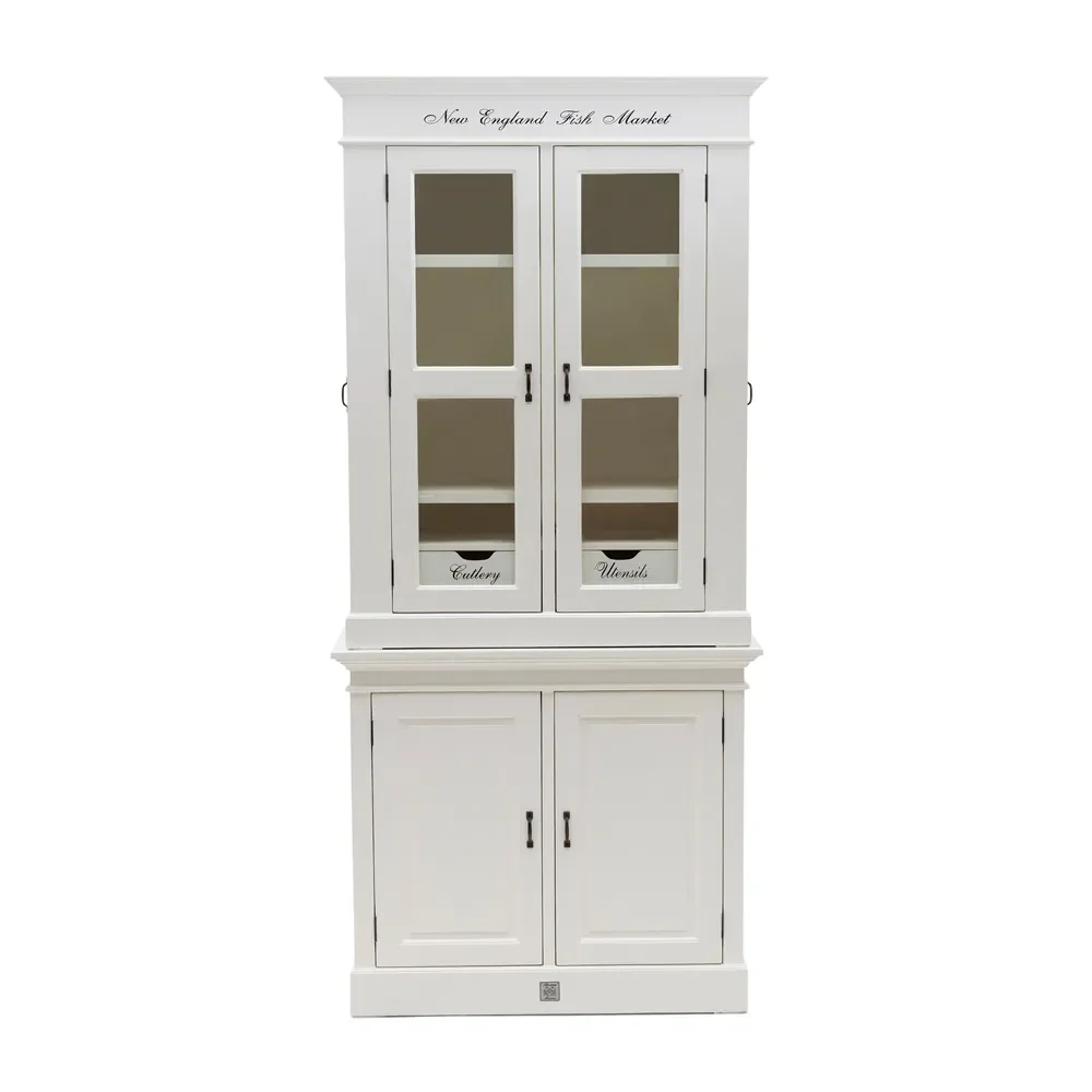 Riviera Maison, New Englandin kalamarkkinakaappi 227x124 cm