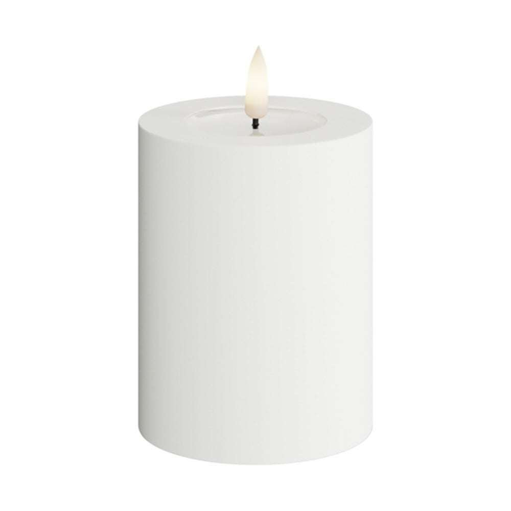 Deluxe Homeart, LED-lohkovalaisin ulkokäyttöön 7,5x10 cm valkoinen