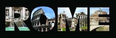 Rome kanvaasitaulu 135x45cm