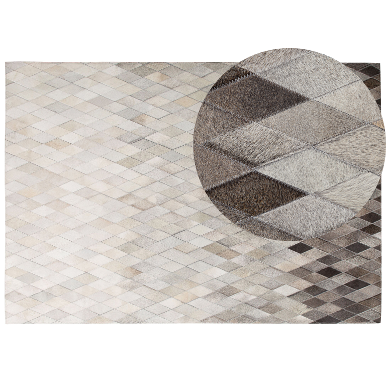 Matto MALDAN Beige 160 x 230 cm nahka