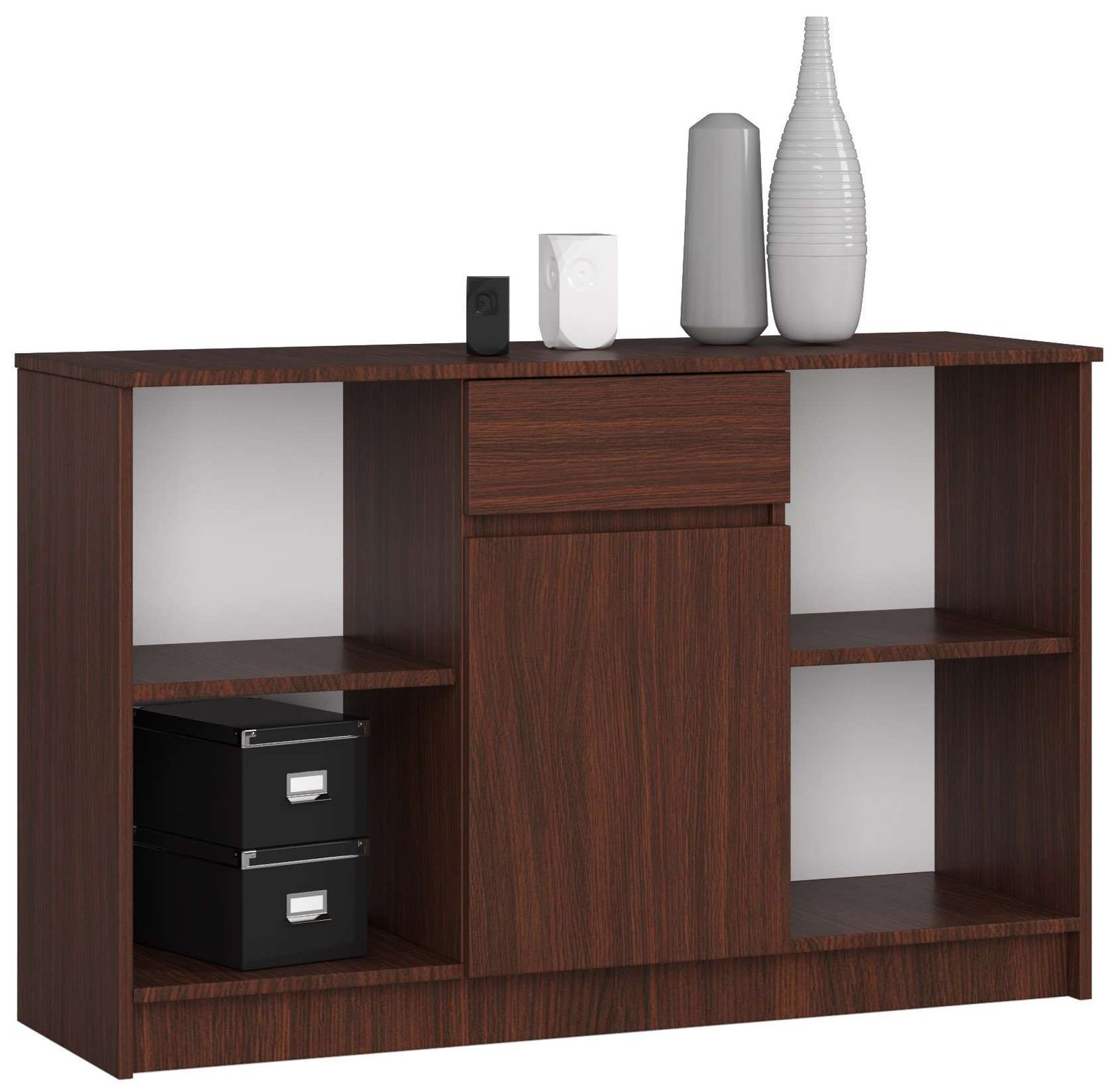 Akord Lipasto 1 Laatikko 1 Ovi Wenge 120x40x77