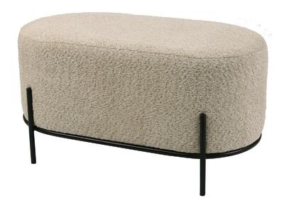 Seth ovaali rahi beige boucle