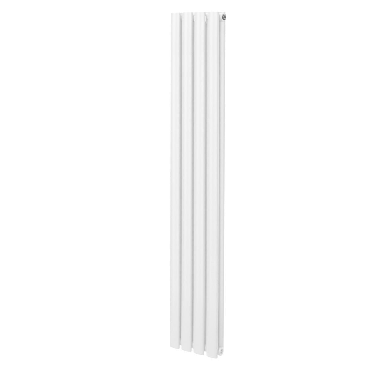 Soikea pylväspatteri – 1600 mm x 240 mm – Valkoinen