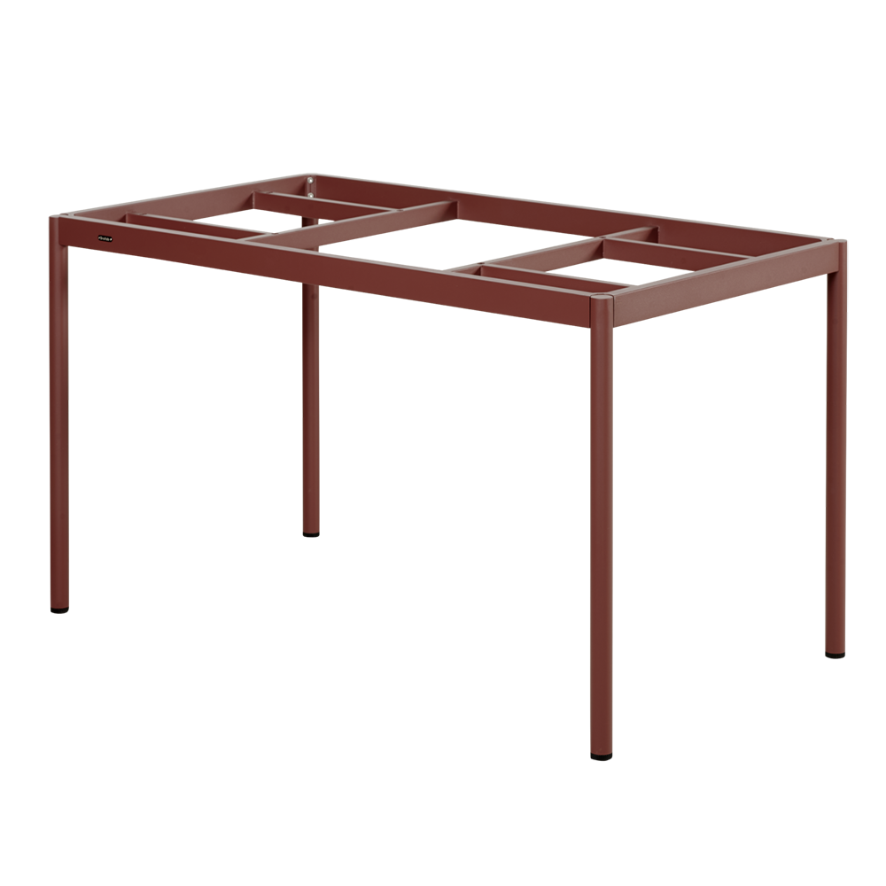 Brafab, Nox Bistro pöytäteline 70x125 cm Zin Red