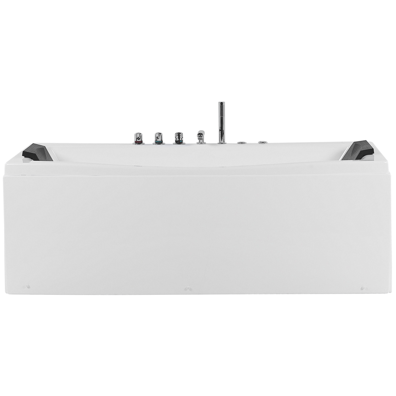 Kulmaporeamme LED-valolla MOOR 173 x 81 cm Valkoinen