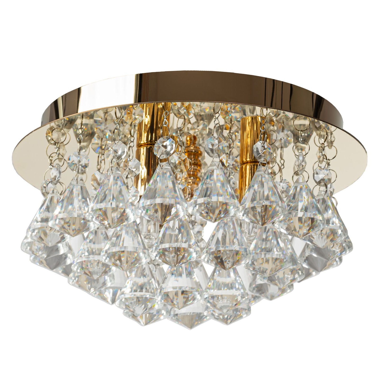 TOOLIGHT kattovalaisin APP1038-C kulta, 25x25x14,5cm