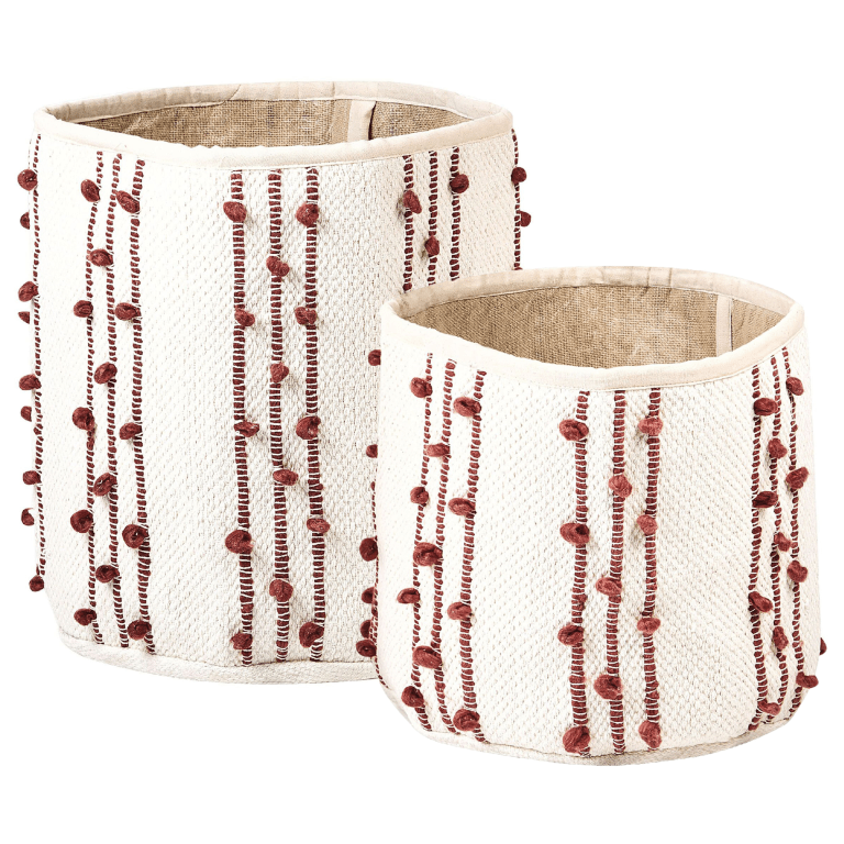 Korisetti 2 kpl KHEL puuvilla Beige