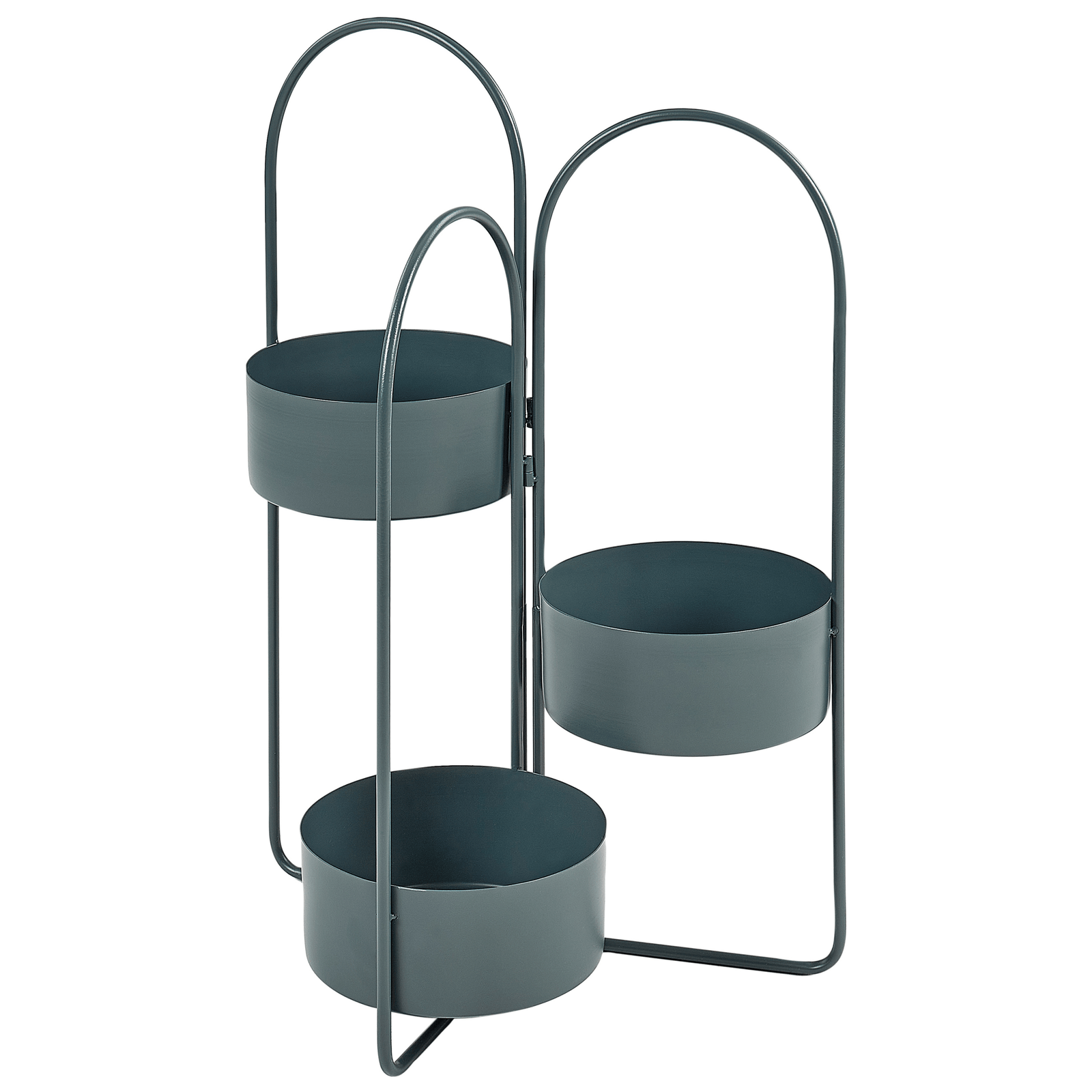 Kukkateline COLUTENA metalli 56 cm Tummansininen