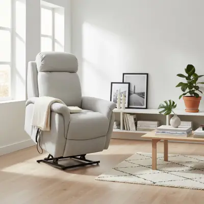 Rubin Recliner tuoli nostomekanismilla beige