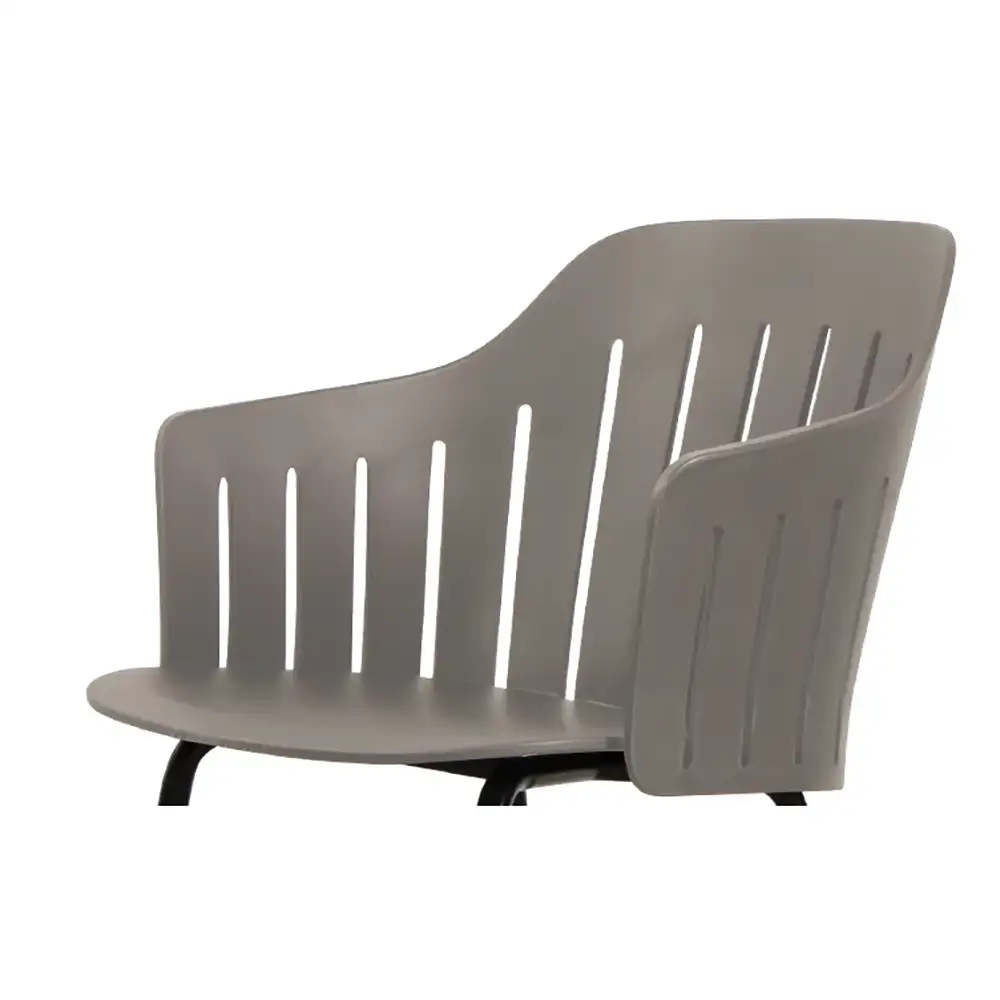 Cane-line, Choice-tuolin kuori INDOOR/OUTDOOR Taupe, 100% kierrätettyä polypropeeniä
