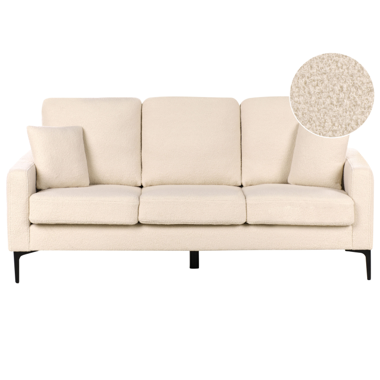 Sohva GAVLE buklee Beige 3-istuttava