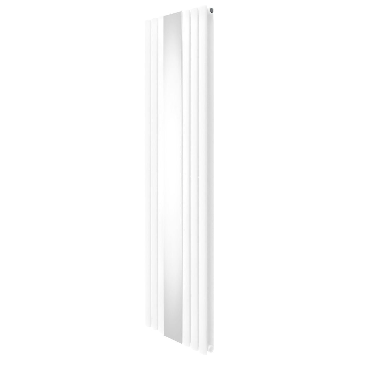 Soikea peilipatteri - 1800 mm x 500 mm - valkoinen